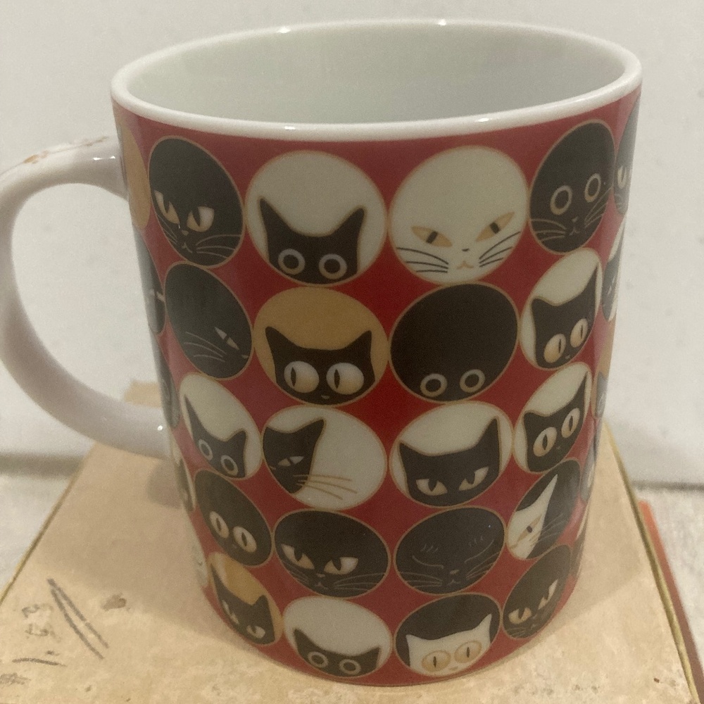 Cat Mug by Jewel made in Japan